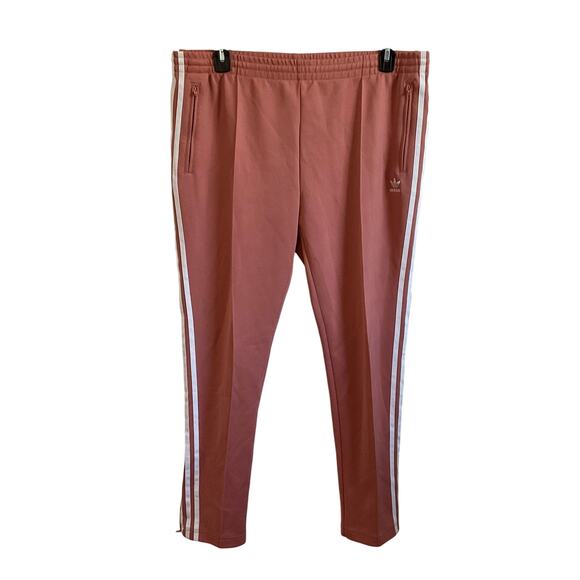 Adidas Women’s Salmon Pink Pleated Track Pants - Size XL - Picture 1 of 8